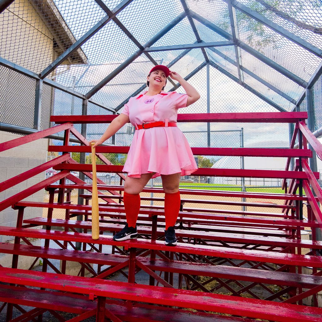 Coolest Rockford Peach Costume from A League of Their Own