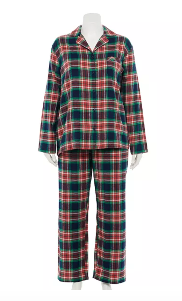 Kohls plus size online christmas pajamas