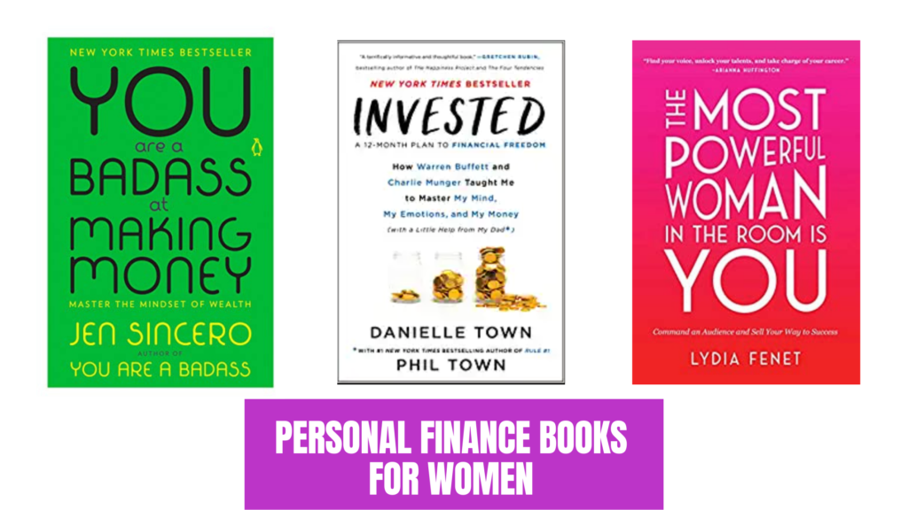 Best personal finance books for women pin