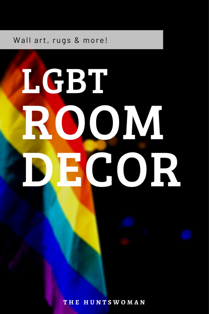 LGBT Room Decor Pride Bedroom Home Decor The Huntswoman   Lgbt Room Decor 1 696x1044 