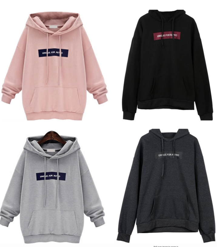 Plus size hoodies in 6x from Amazon
