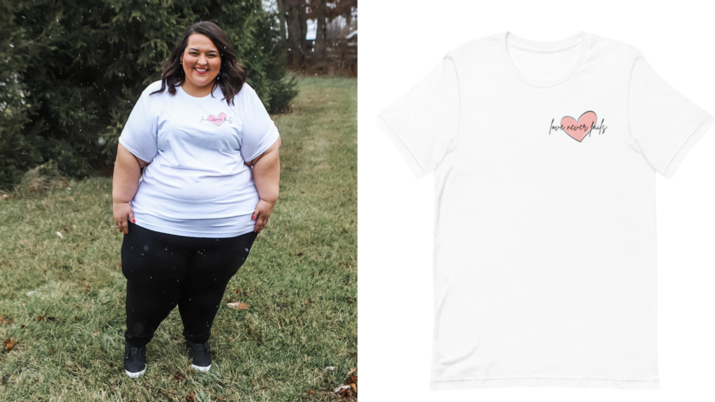 5X Plus Size Valentine's Day shirts