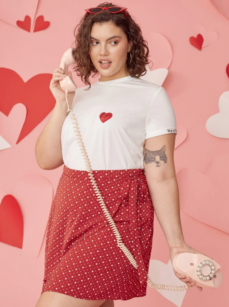 plus size valentine's day outfits