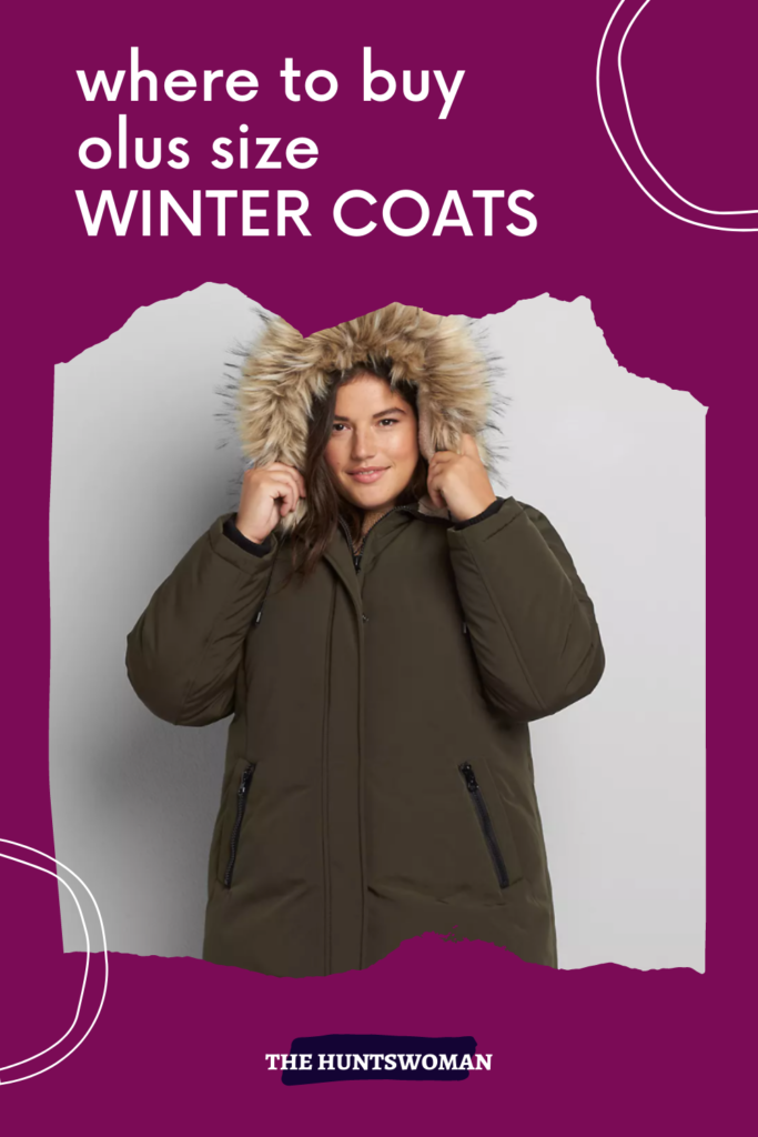 where to shop for plus size coats