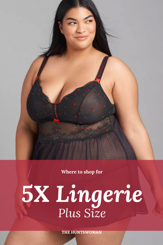 5X lingerie babydoll mesh plus size lingerie with bra