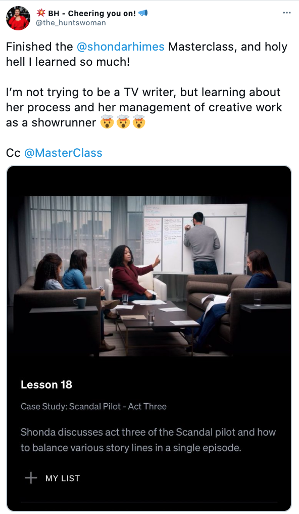 MasterClass Review