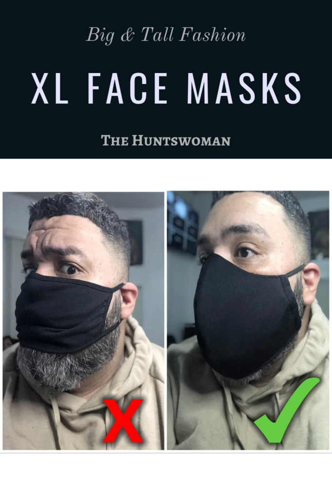 XL Face Mask for Men