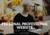personal profesional website