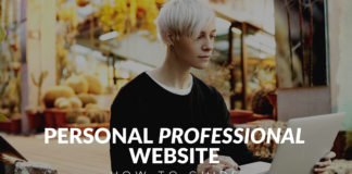 personal profesional website