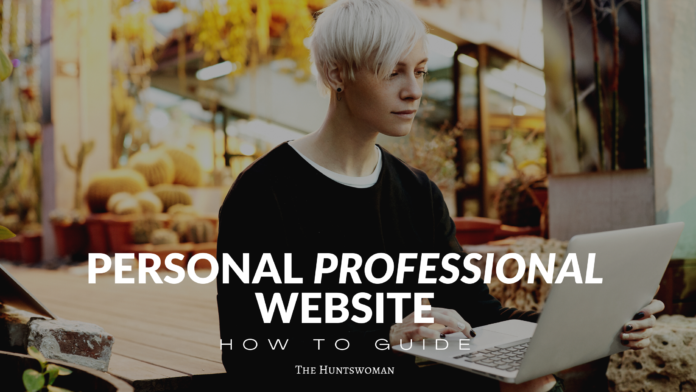 personal profesional website