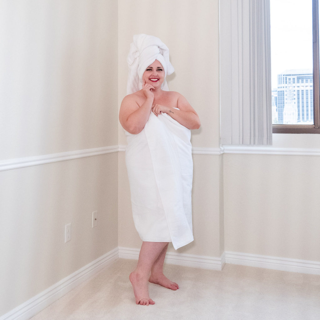 Plus size bath towels