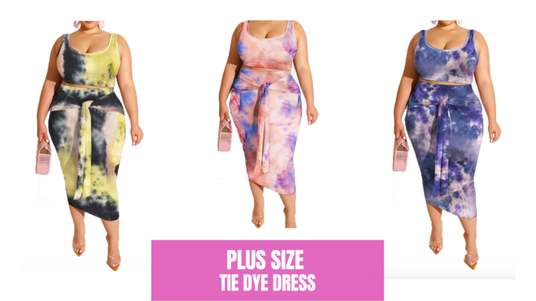 7+ Plus Size Tie Dye Dresses | Where to Get Cute Tie Dye Clothing - The ...