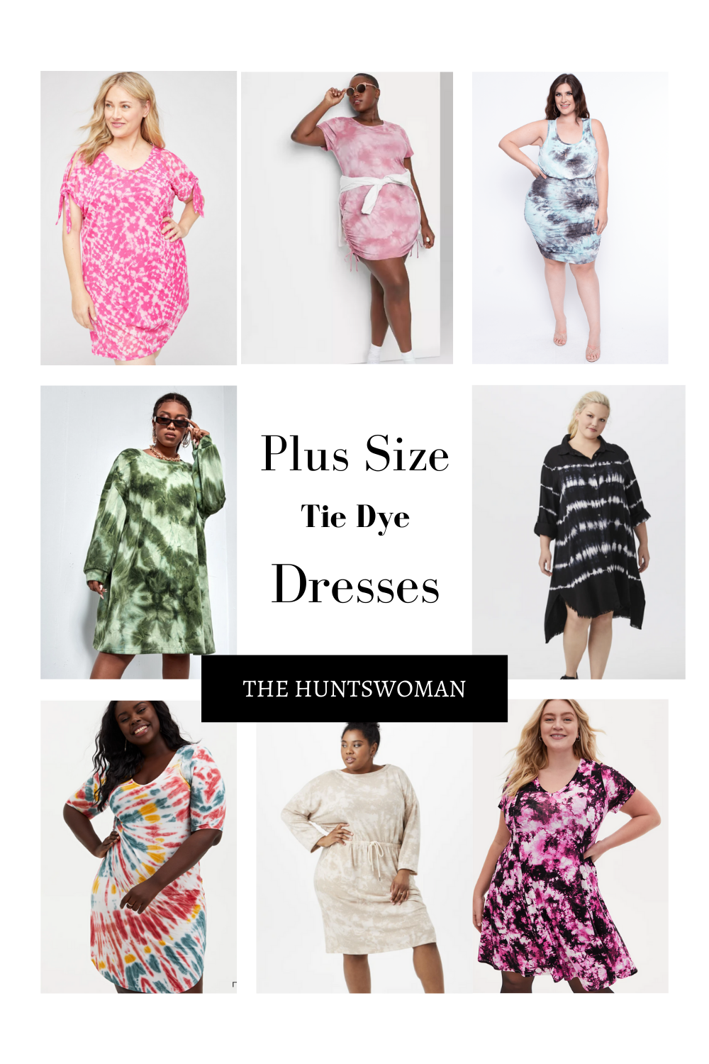 Plus Size Tie-Dye Casual Three-Piece Set Women Suit main image 1