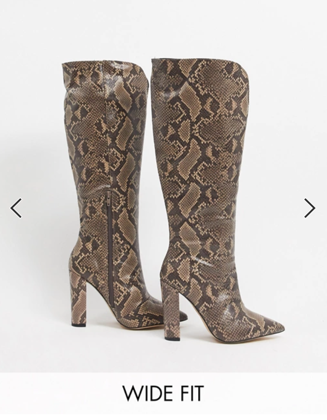 Buy > snakeskin boots tall > in stock