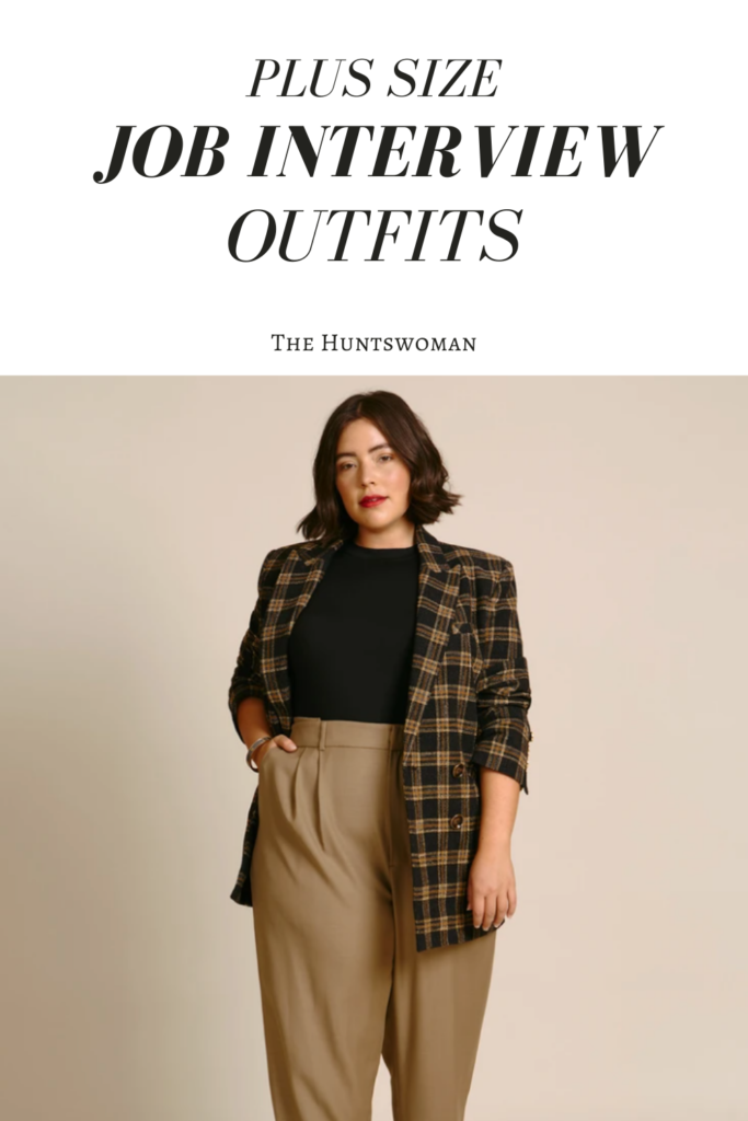 interview outfit plus size 