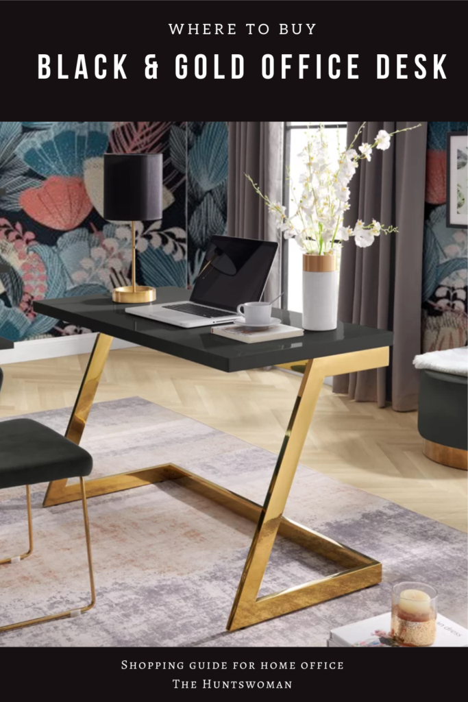 black and gold office desks guide