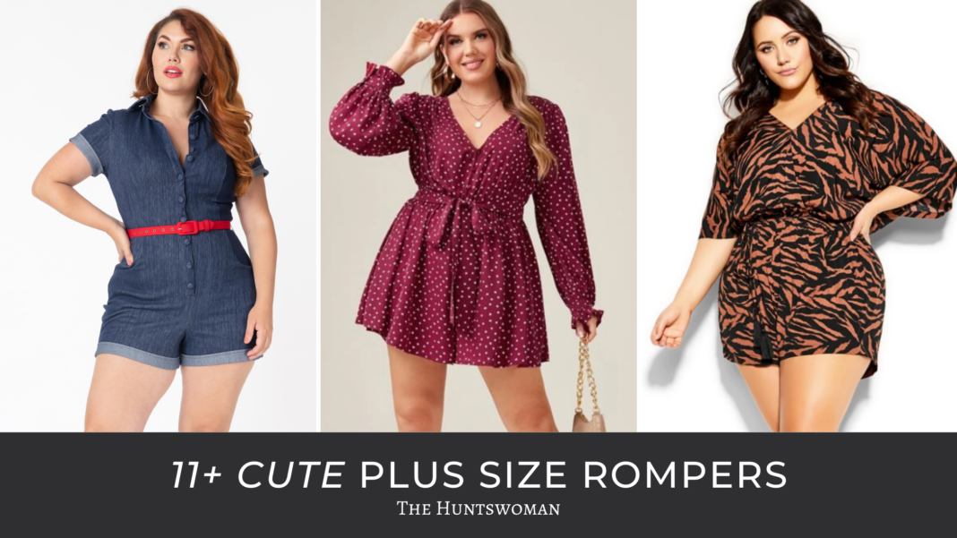 cute plus size rompers and jumpsuits