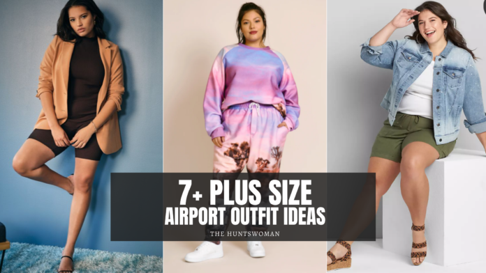 plus size airport outfit ideas