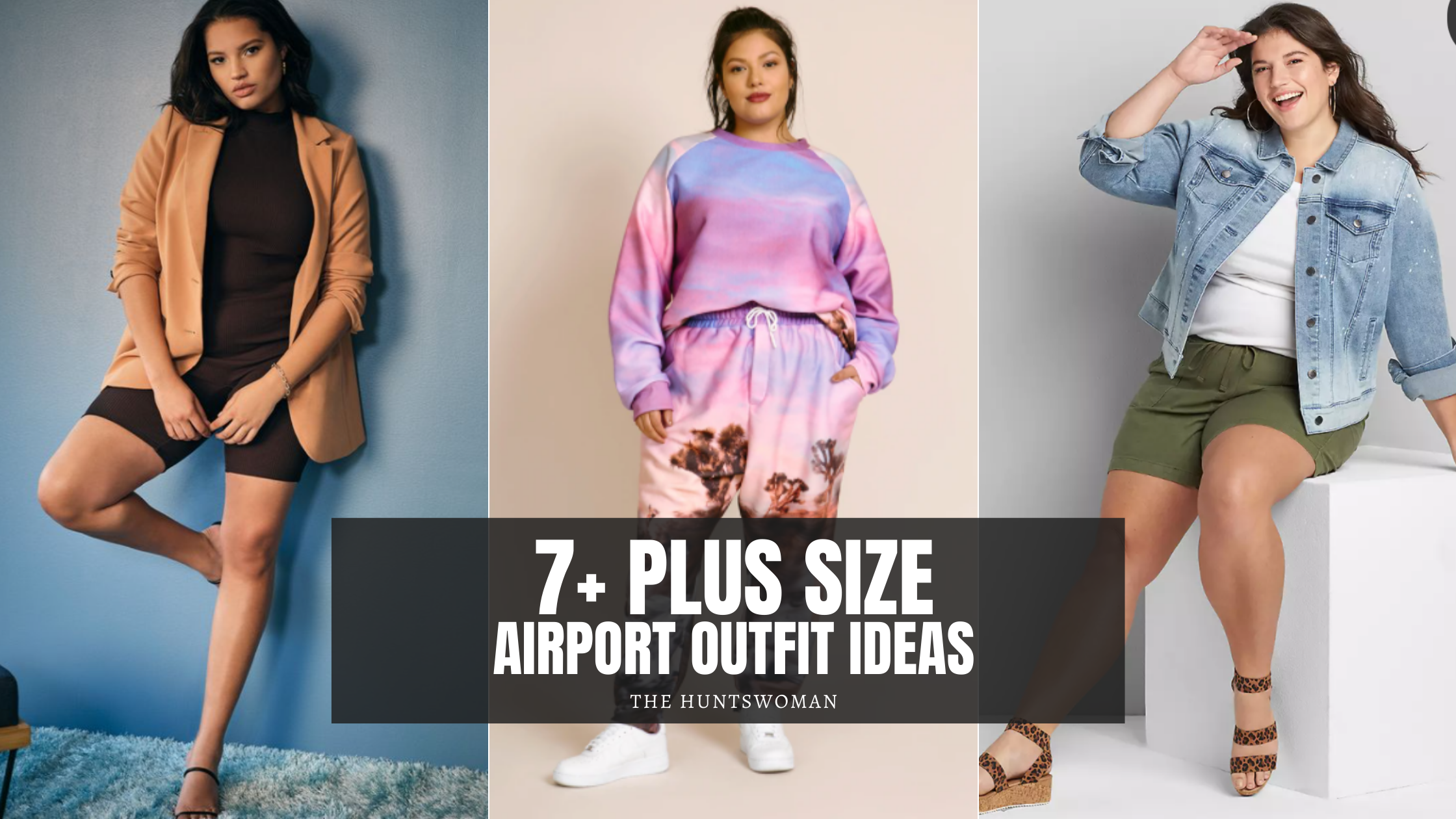 17+ Plus Size Airport Outfits  Traveling While Plus Size - The Huntswoman