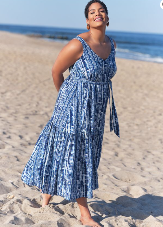 Plus size 2025 beach outfits