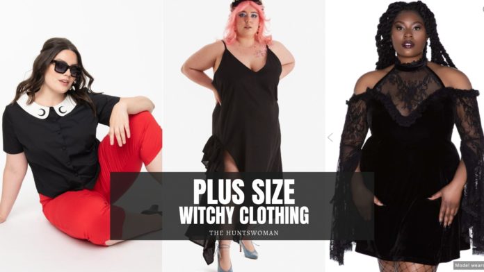 plus size witchy clothing