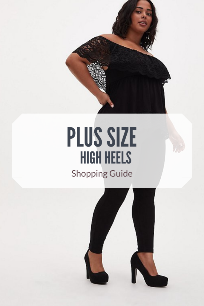 Plus Size Heels for Wide Feet