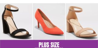 plus size high heel shoes