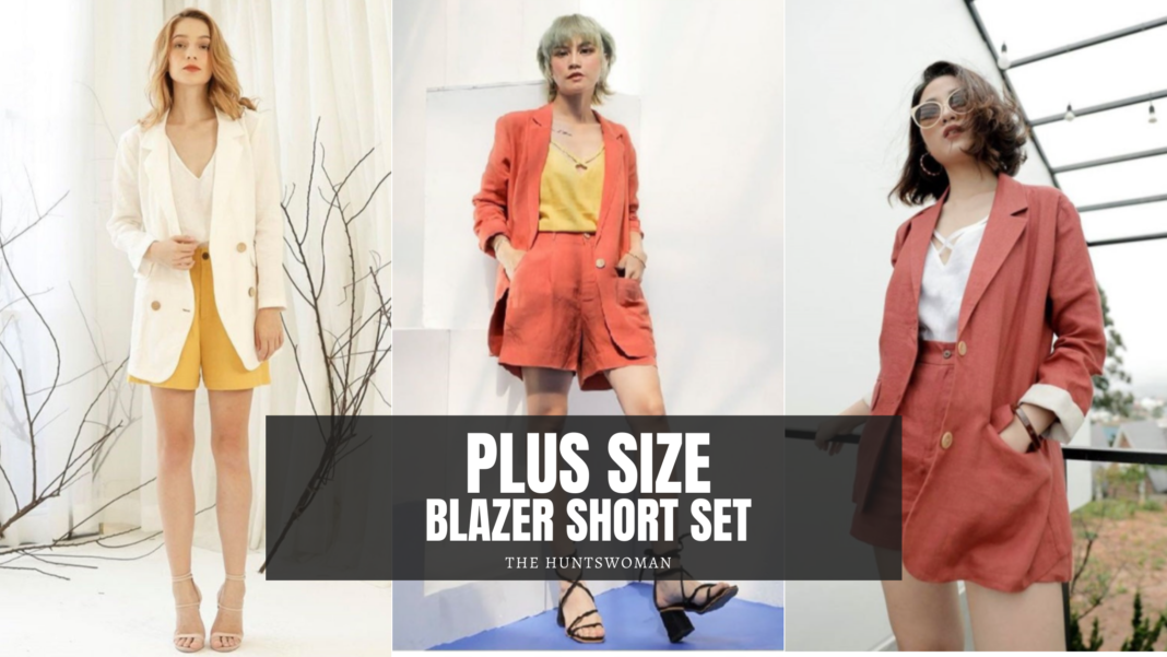 11+ Plus Size Blazer Short Set Options Plus Size Fashion Where to