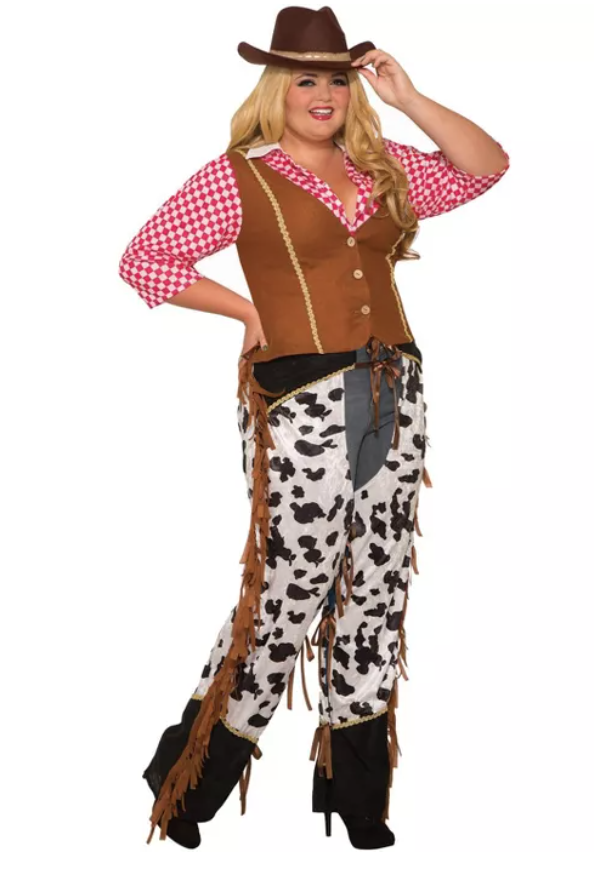 Plus Size Cowgirl costume
