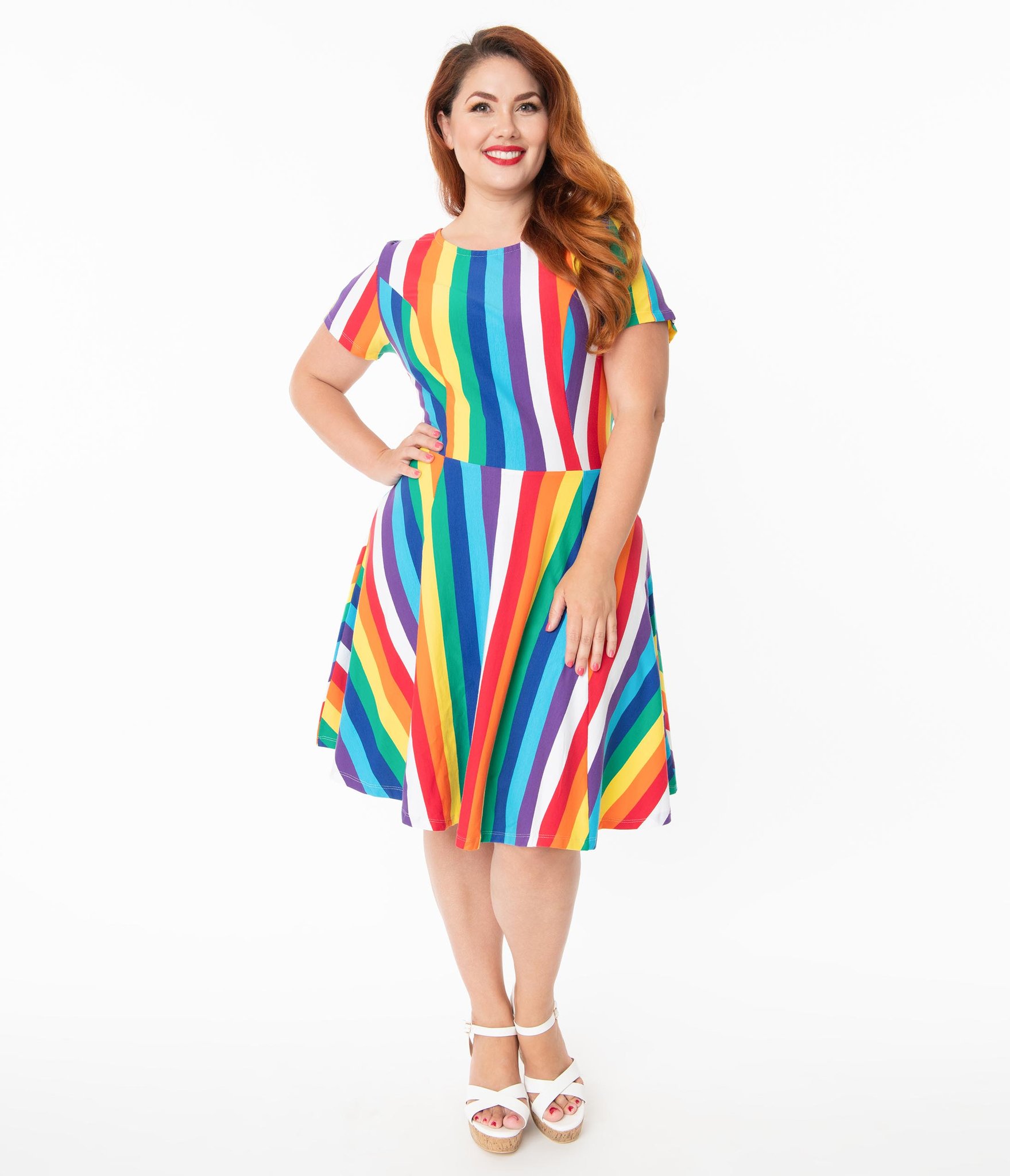 plus size gay pride dress