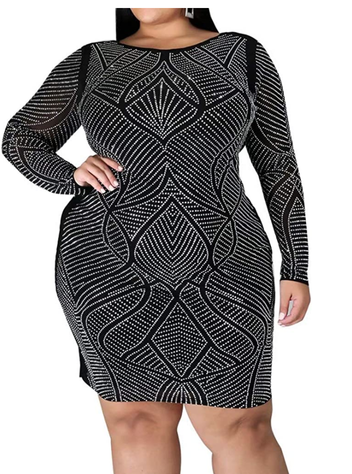 plus size outfit for Las Vegas