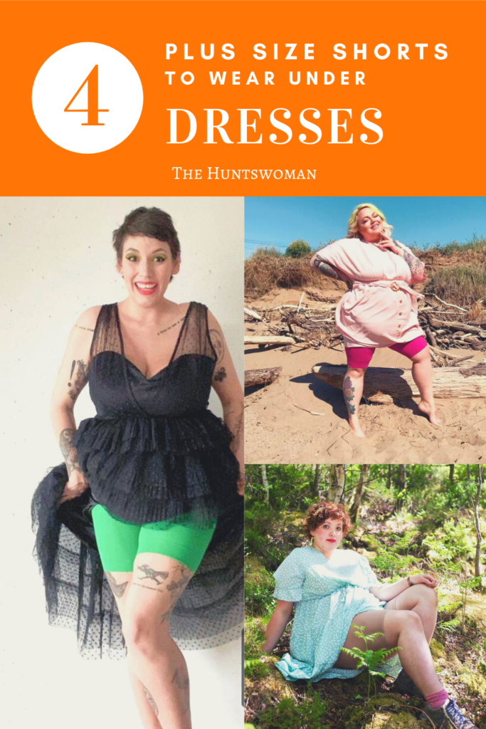 Plus Size Shorts to Wear Under Dresses & Skirts