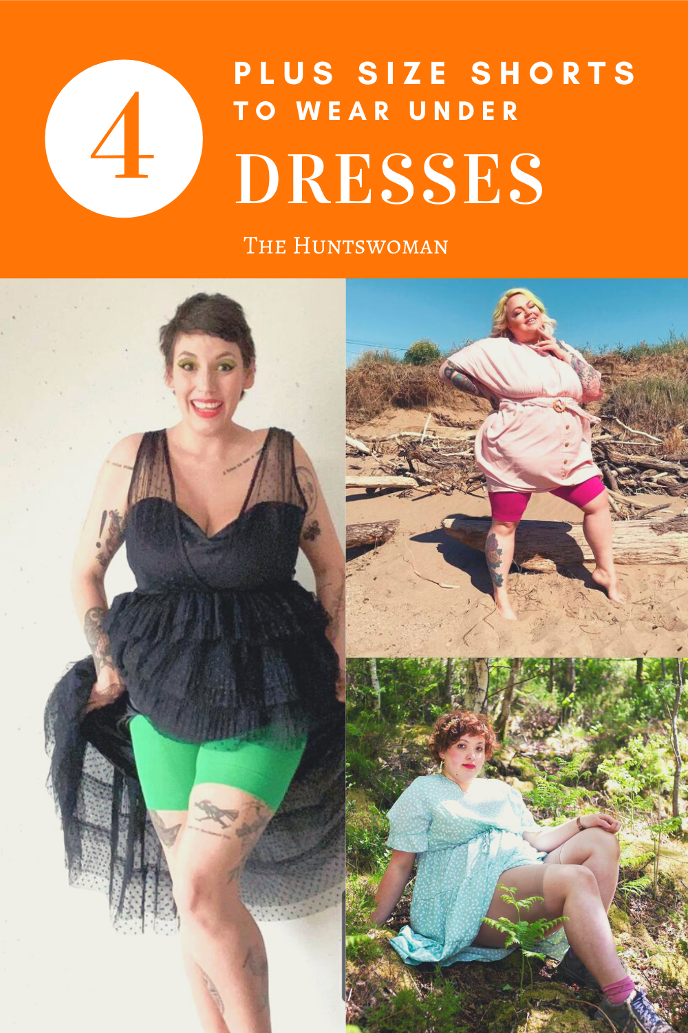 9+ Plus Size Shorts to Wear Under Dresses & Skirts My fave Legging