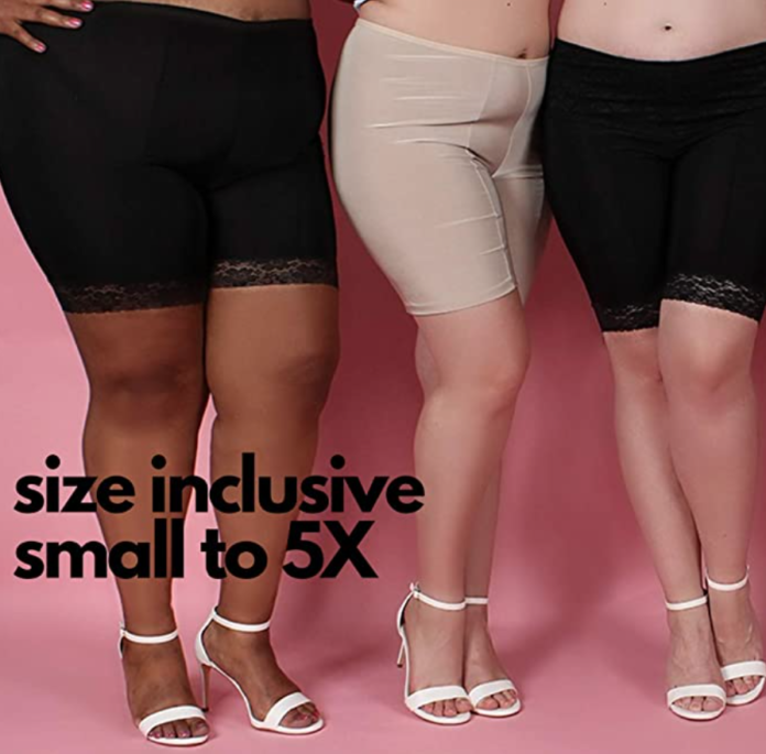 9+ Plus Size Shorts to Wear Under Dresses & Skirts My fave Legging Shorts in 2023 The Huntswoman