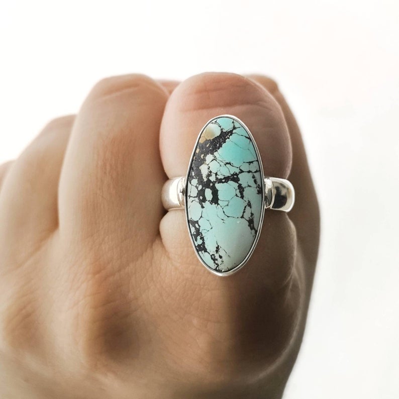 Plus Size turquoise Ring