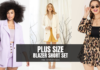 where to shop for plus size blazer set