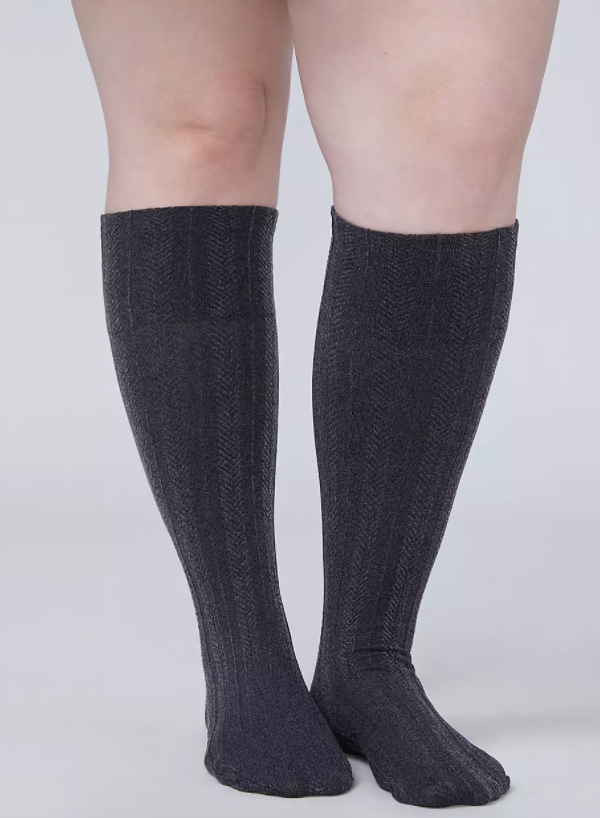  Plus Size Knee High Socks