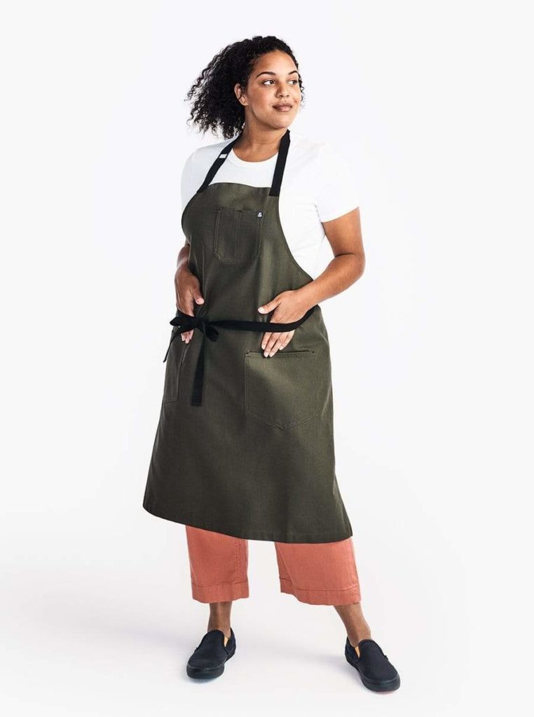New Apartment Checklist:  Plus Size Apron ($95) from Hedley and Bennett