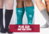 plus size knee high socks