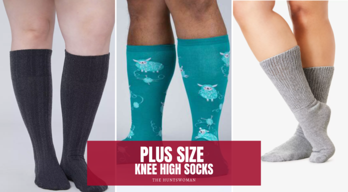 plus size knee high socks