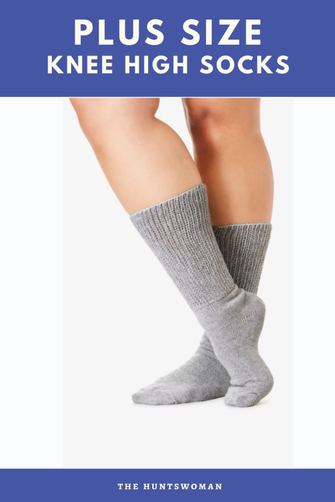 Plus Size Knee High Socks 