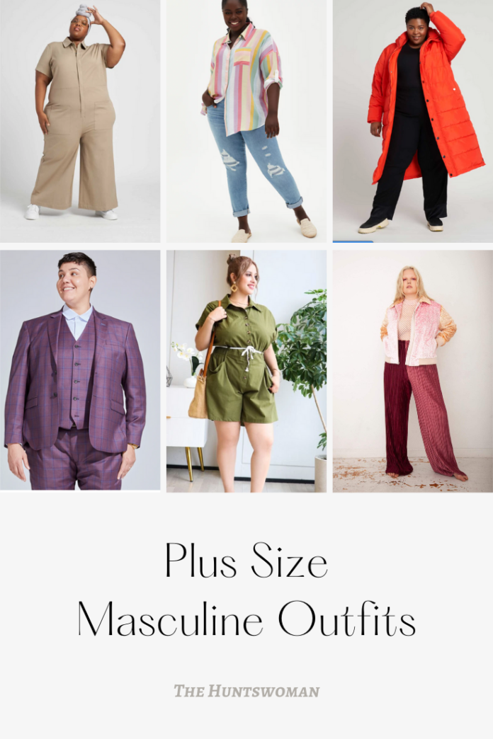Lgbt Fashion 30 Plus Size Masculine And Androgynous Outfits The Huntswoman