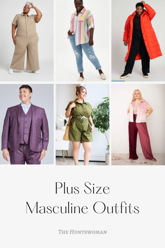 LGBT Fashion 30+ Plus Size Masculine & Androgynous Outfits The