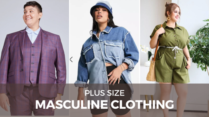 plus size masculine outfits