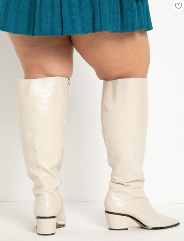 plus size wide calf boots