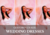 custom made wedding dresses in plus size