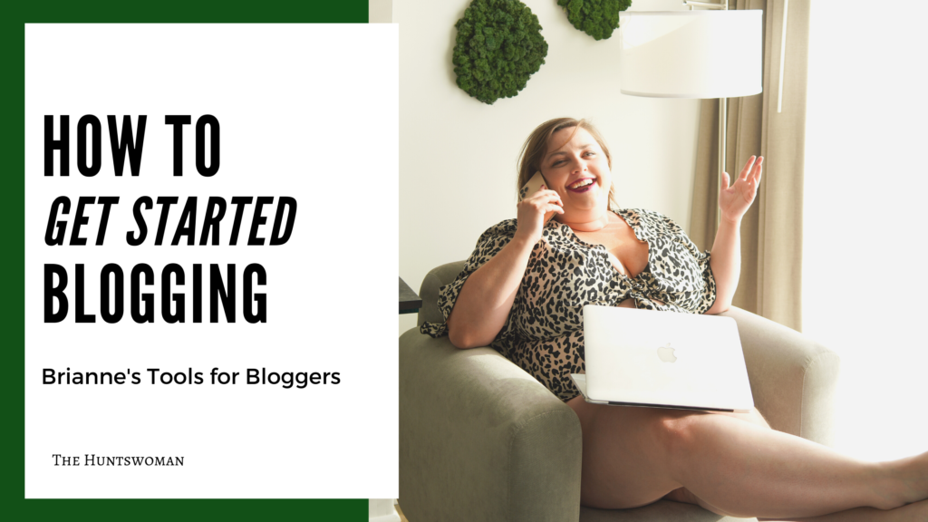 how to get started blogging
