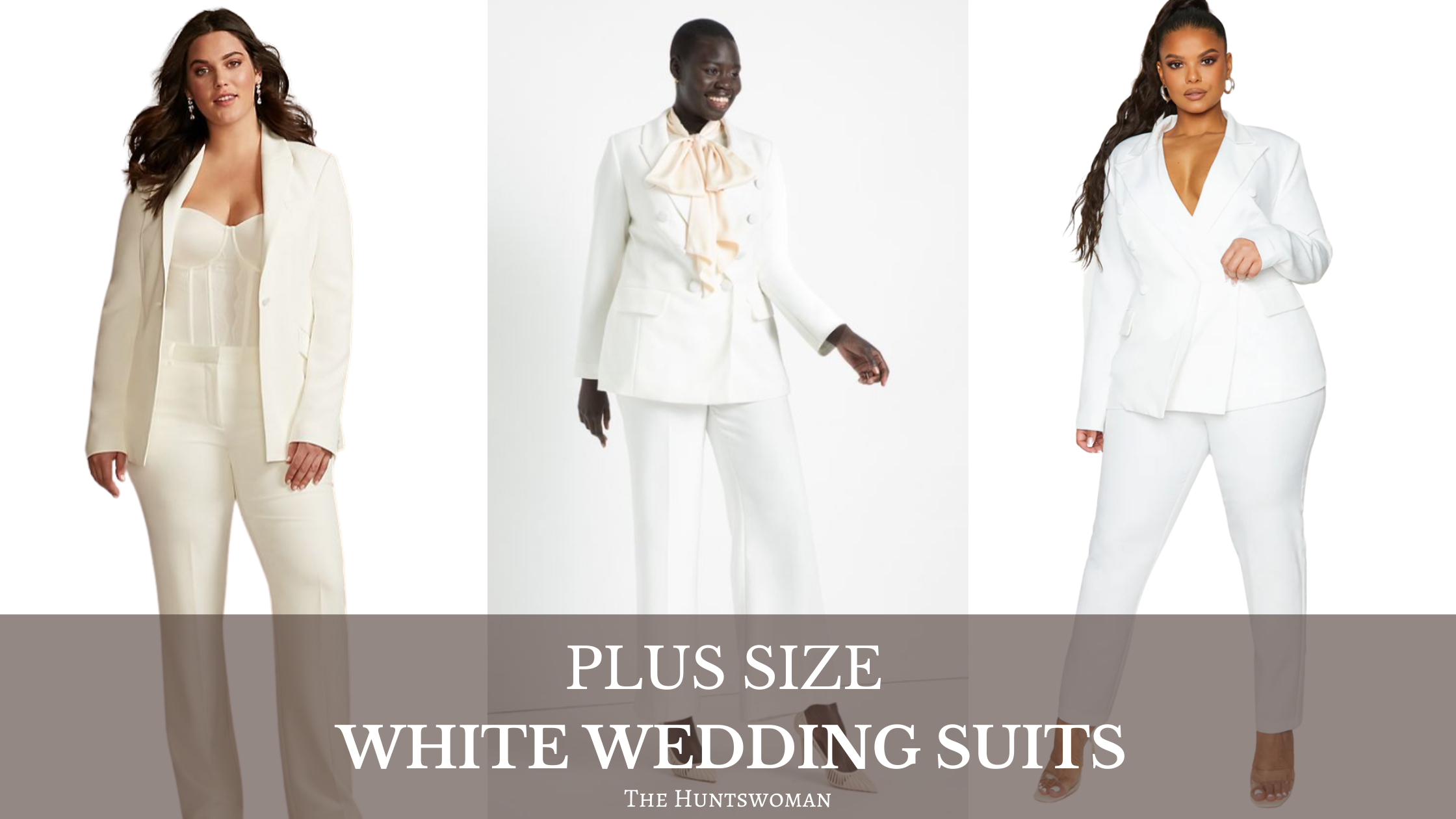 23+ Plus Size Suit for Wedding  Women & LGBT Folks - The Huntswoman
