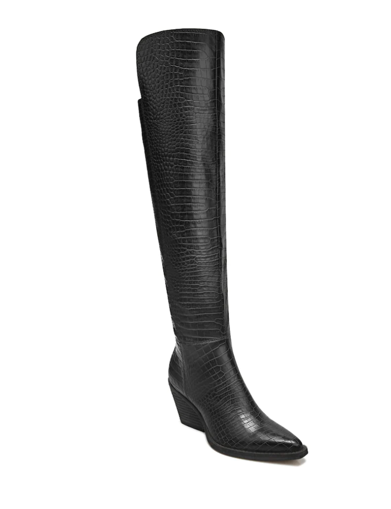 wide width snakeskin booties