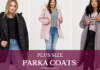 Plus Size Coats for Women Winter Parkas